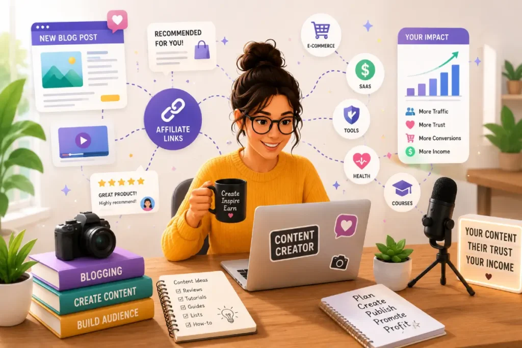 Content creating and Blogging